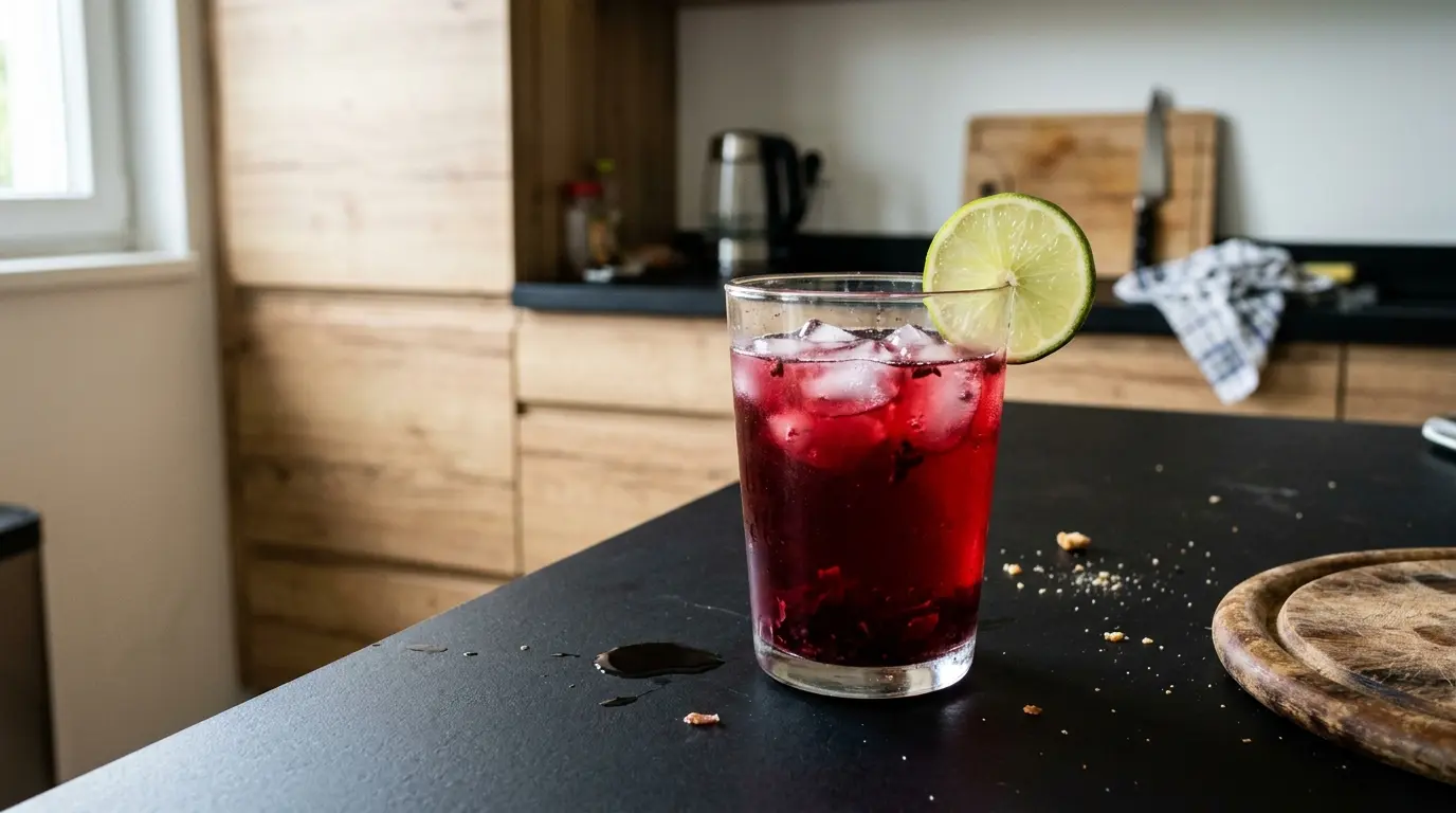 Agua fresca de jamaica – Mexican hibiscus drink
