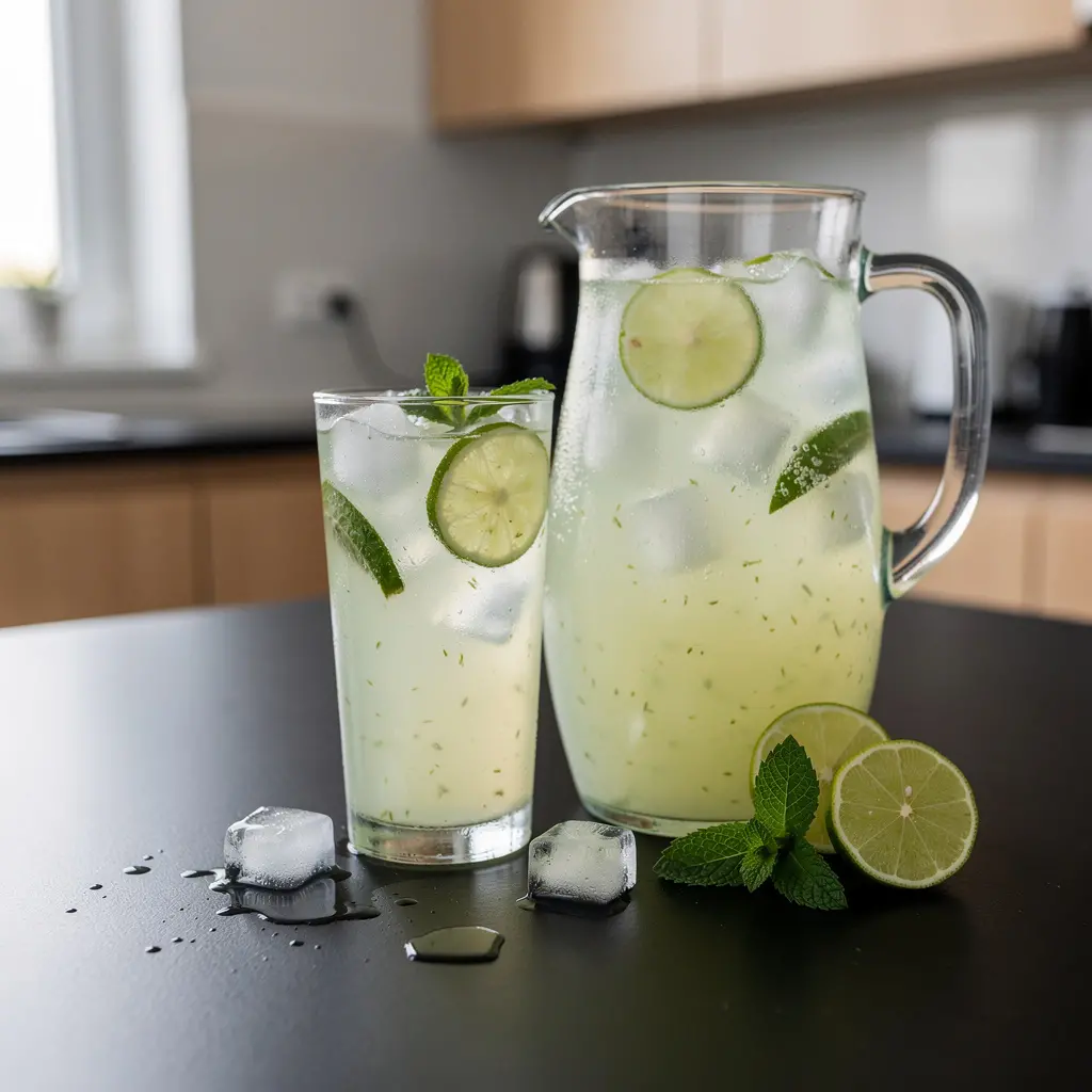 Agua fresca de pepino – erfrischendes Getränk mit Gurke und Limette