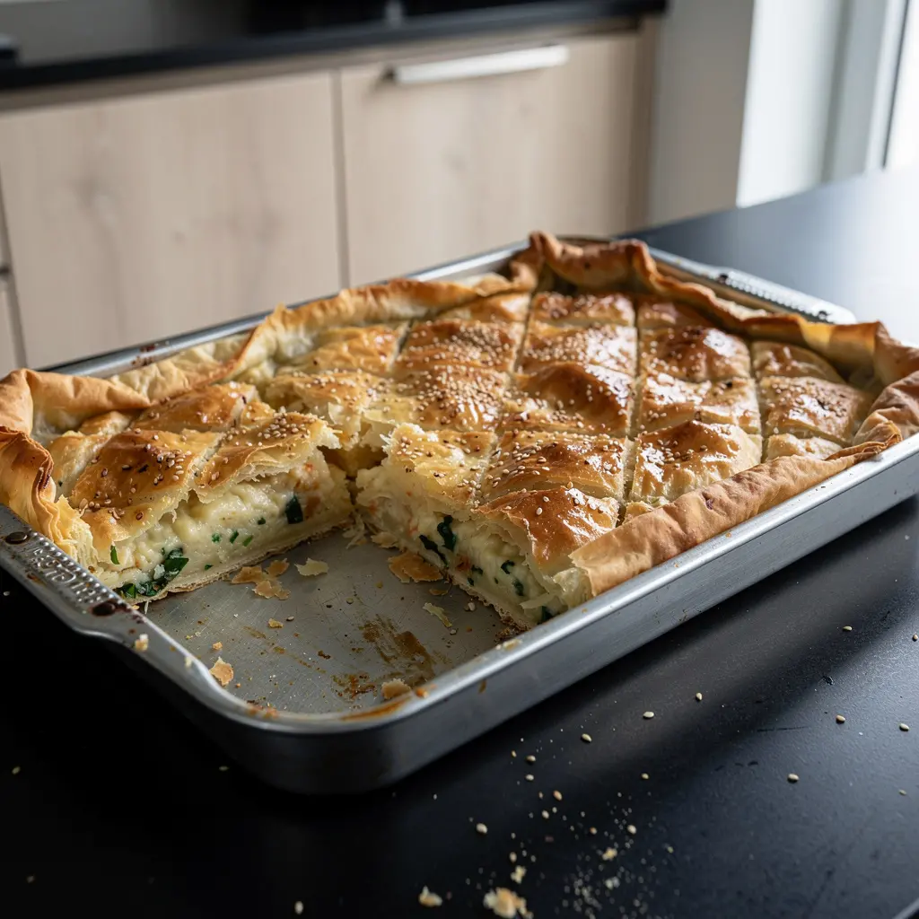 Börek z serem – turecka zapiekanka z ciasta filo