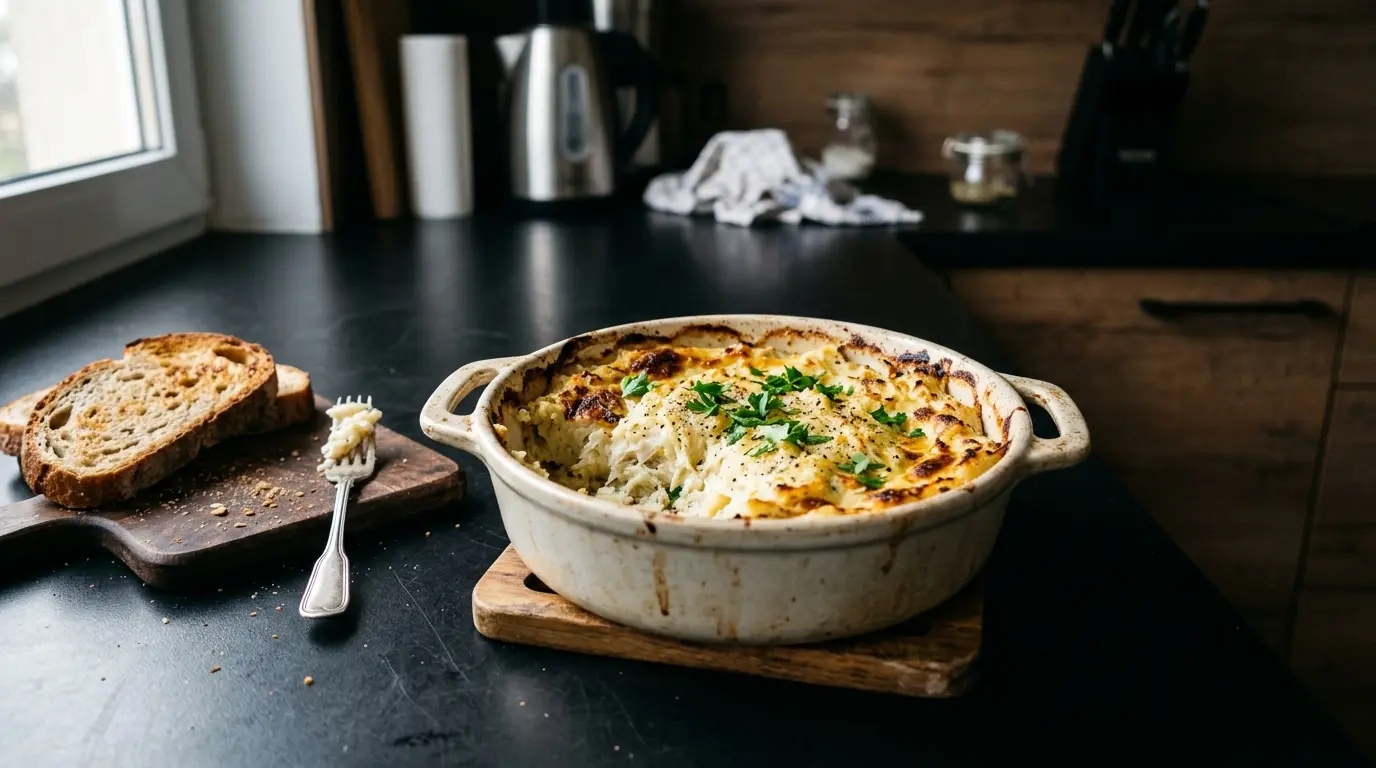 Brandade de morue – kremowa pasta z dorsza i ziemniaków