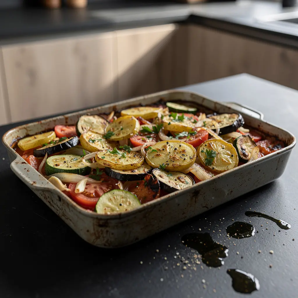 Briam – grecka pieczona mieszanka warzyw