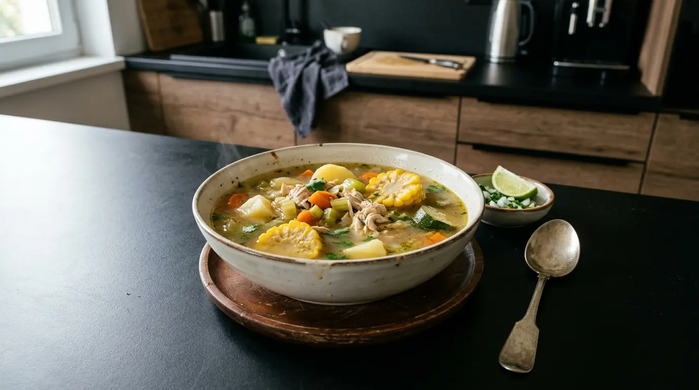 Caldo de pollo – domowy rosół z kurczaka po meksykańsku