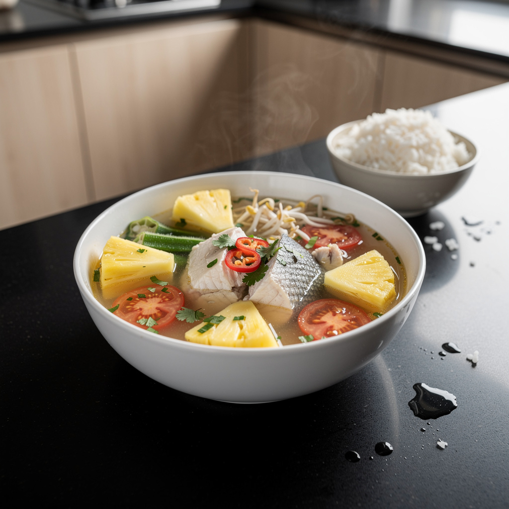 Canh Chua Ca – Sweet and Sour Fish Soup with Pineapple