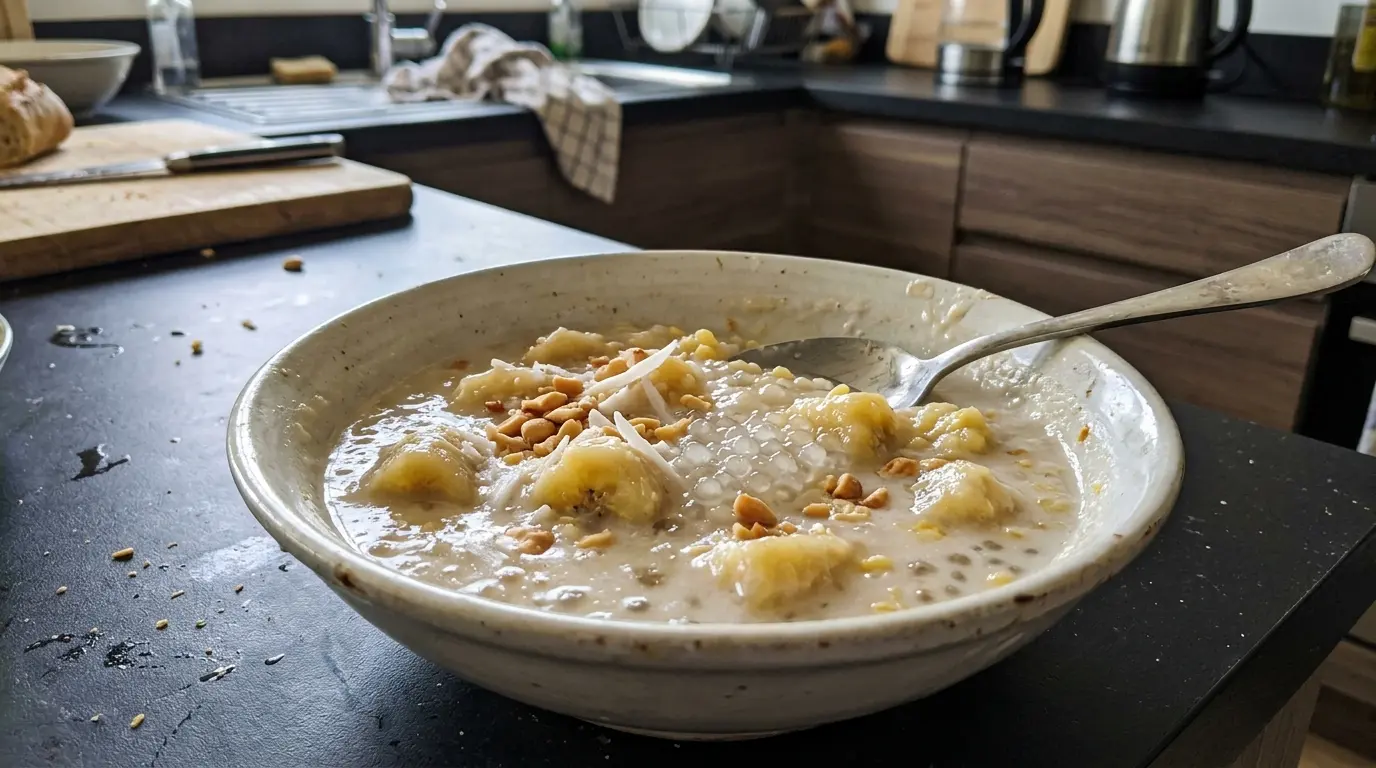 Che chuoi – wietnamski deser z bananów i tapioki