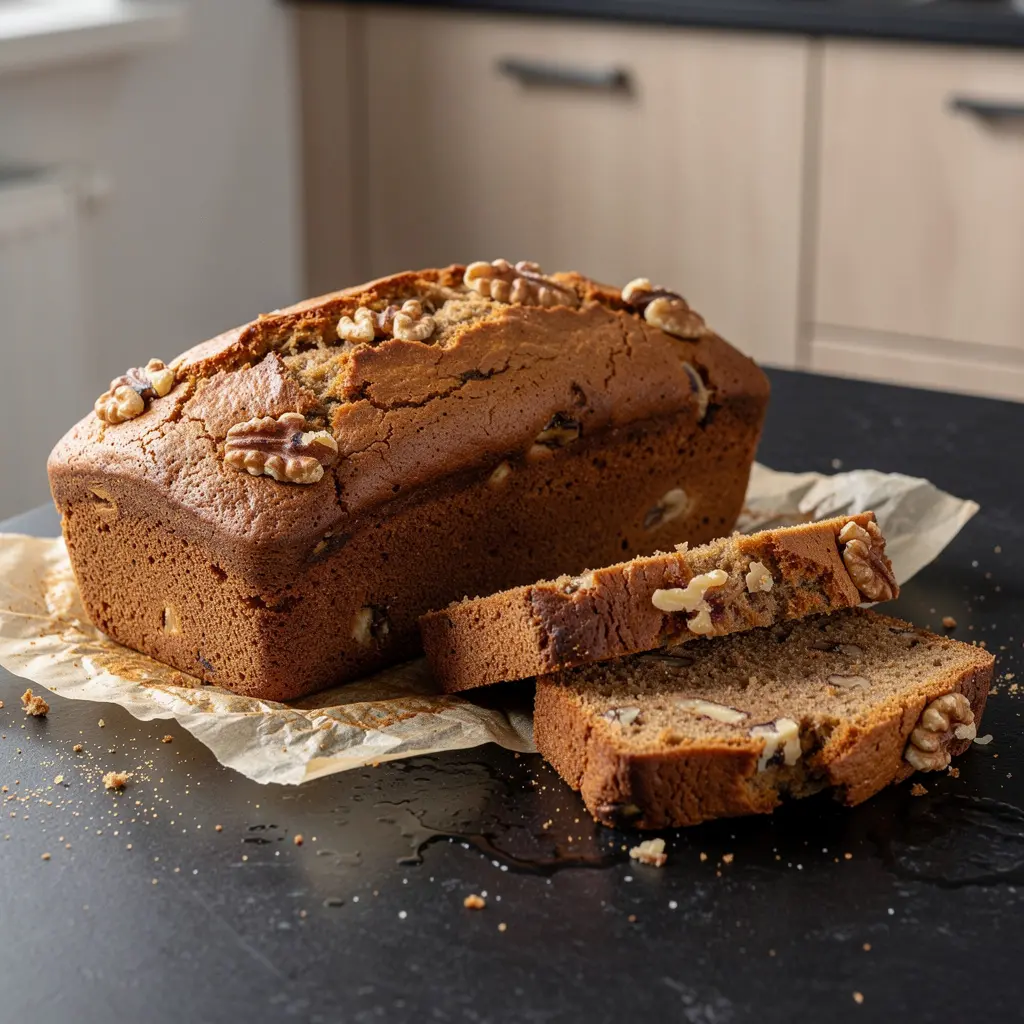 Ciasto bananowe z orzechami
