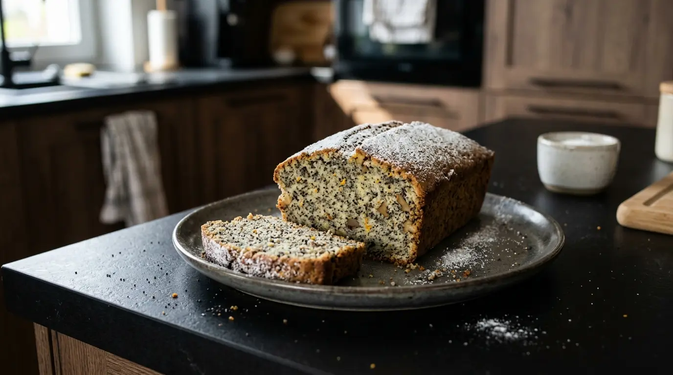 Poppy Seed Cake Without Grinding the Poppy Seeds