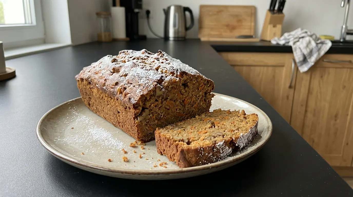 Ciasto marchewkowe z orzechami i cynamonem