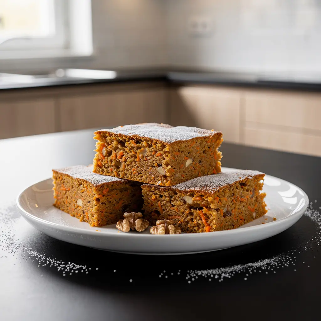 Ciasto marchewkowe z orzechami i cynamonem