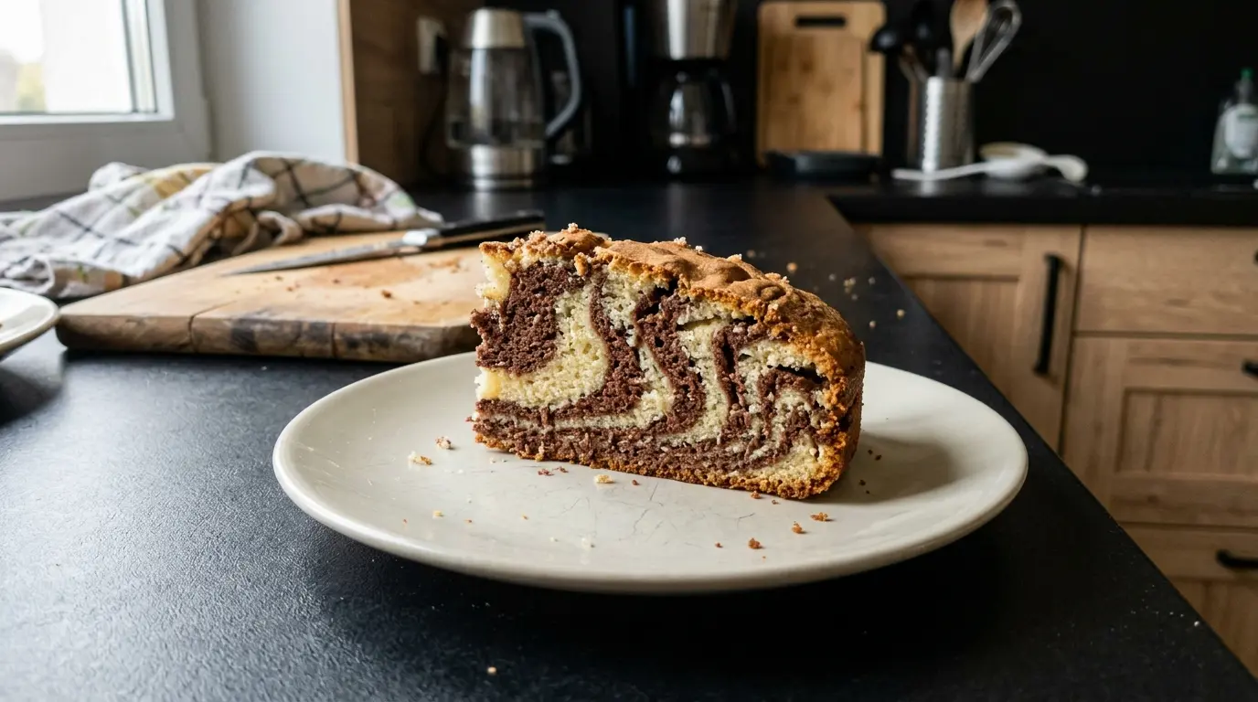 Ciasto zebra waniliowo-kakaowe