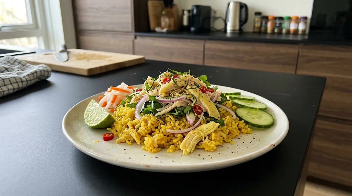 Com ga Hoi An – ryż z kurczakiem po wietnamsku