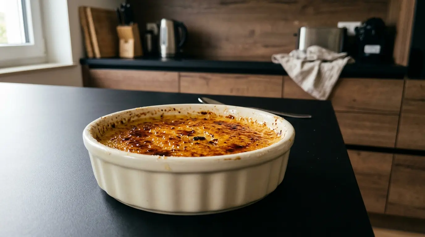 Crème brûlée – francuski deser z chrupiącym karmelowym wierzchem