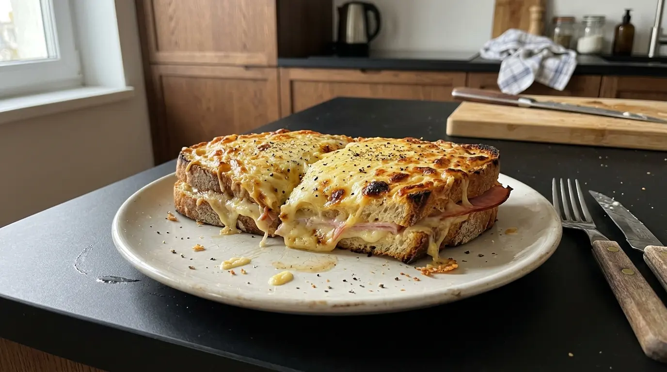 Croque monsieur – francuska zapiekana kanapka