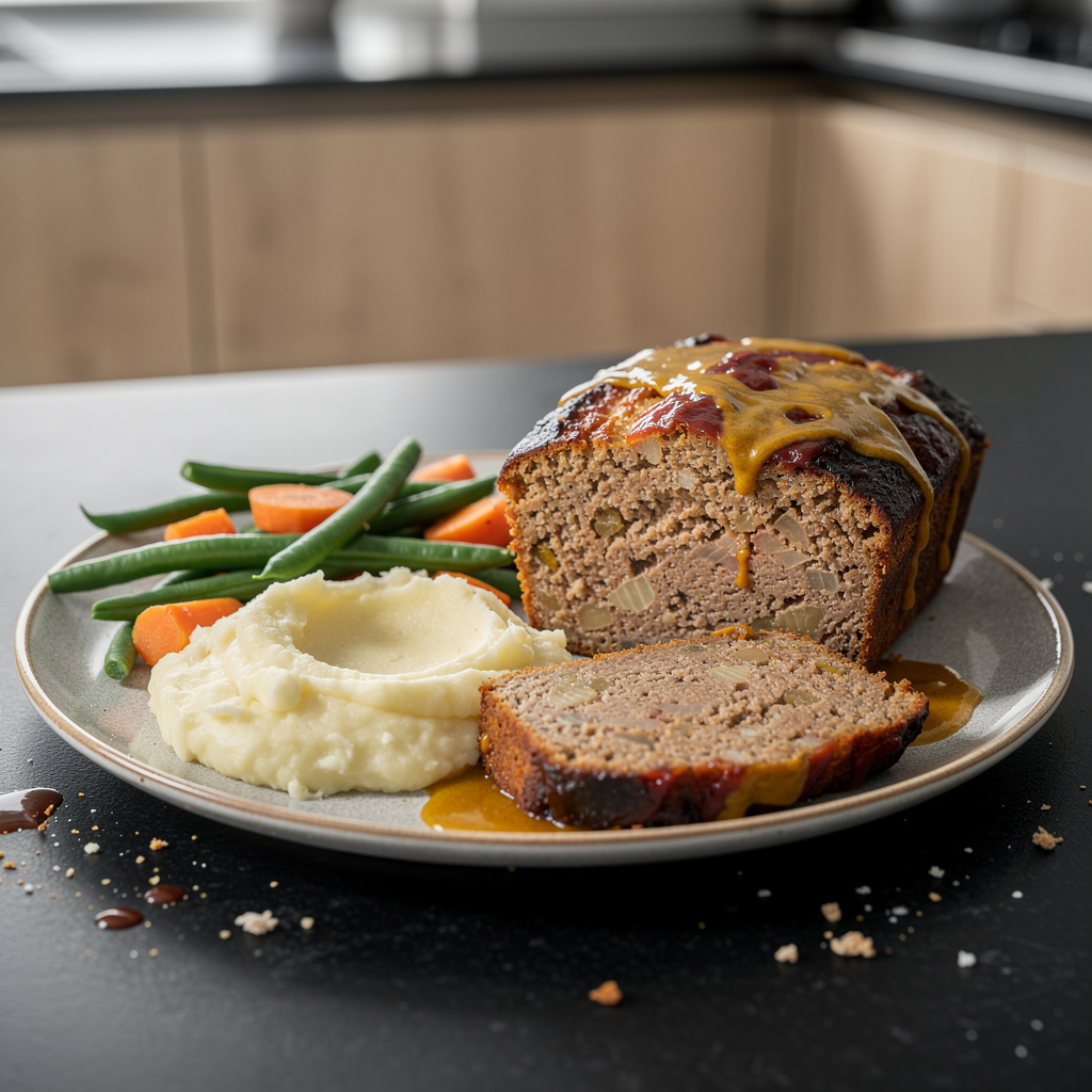 Pain de viande maison – rôti américain de viande hachée