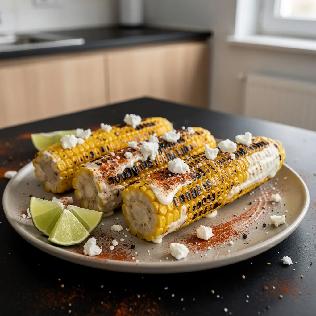 Elote – gegrillter Mais auf mexikanische Art