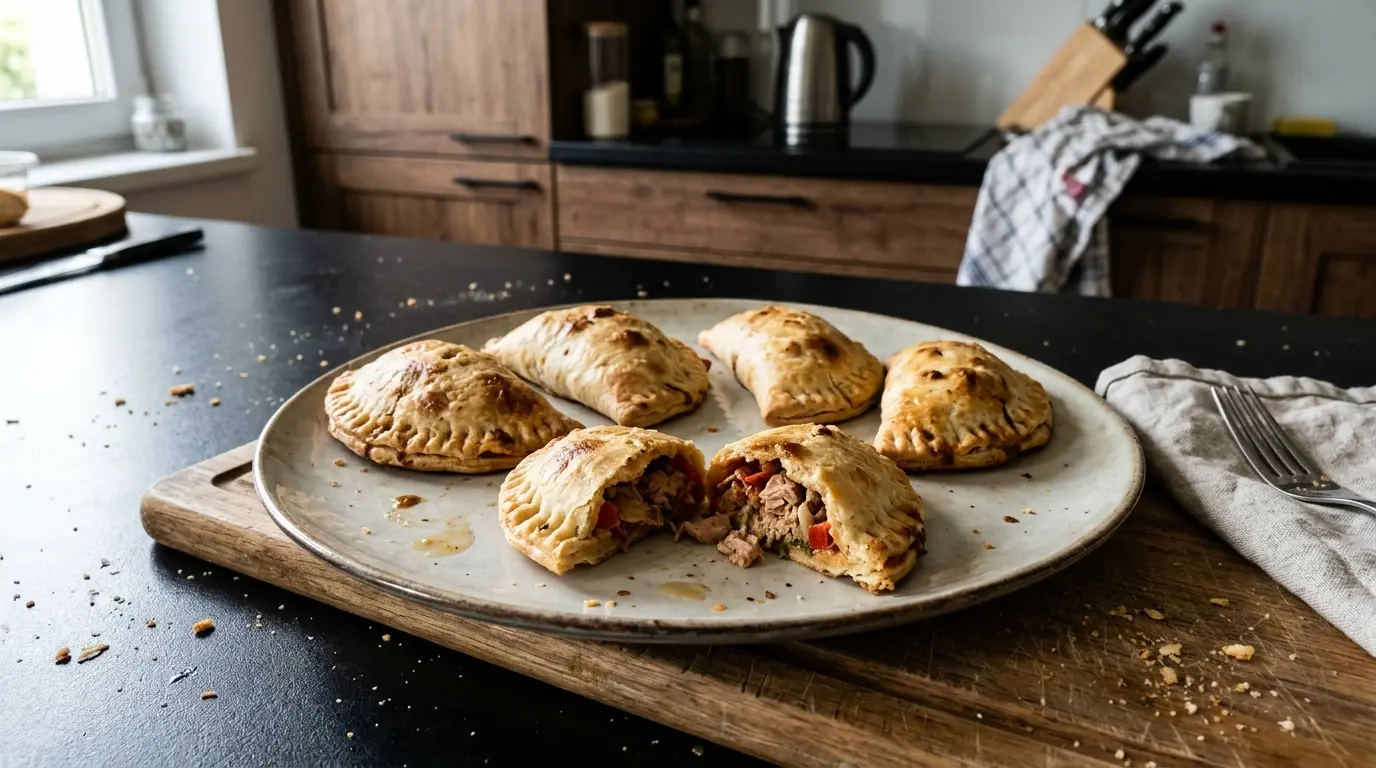 Empanadillas z tuńczykiem i papryką
