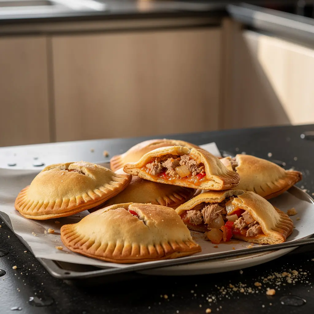 Empanadillas z tuńczykiem i papryką