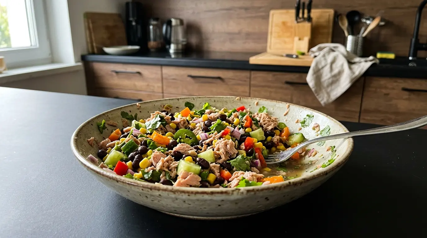 Ensalada de atún – Mexican tuna and bean salad