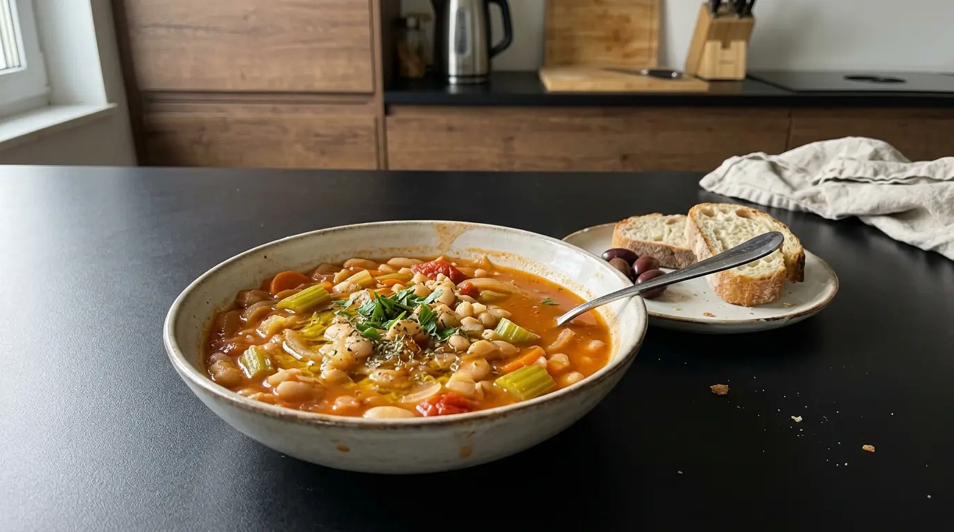 Fasolada – soupe grecque aux haricots blancs
