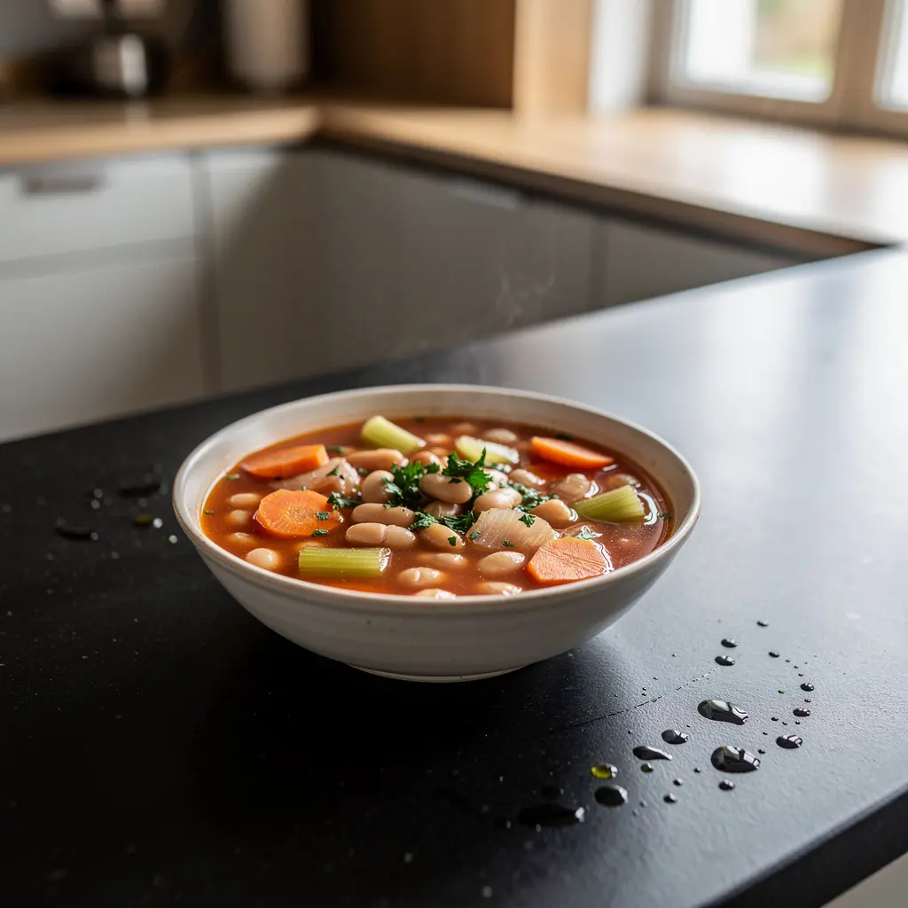 Fasolada – grecka zupa z białej fasoli