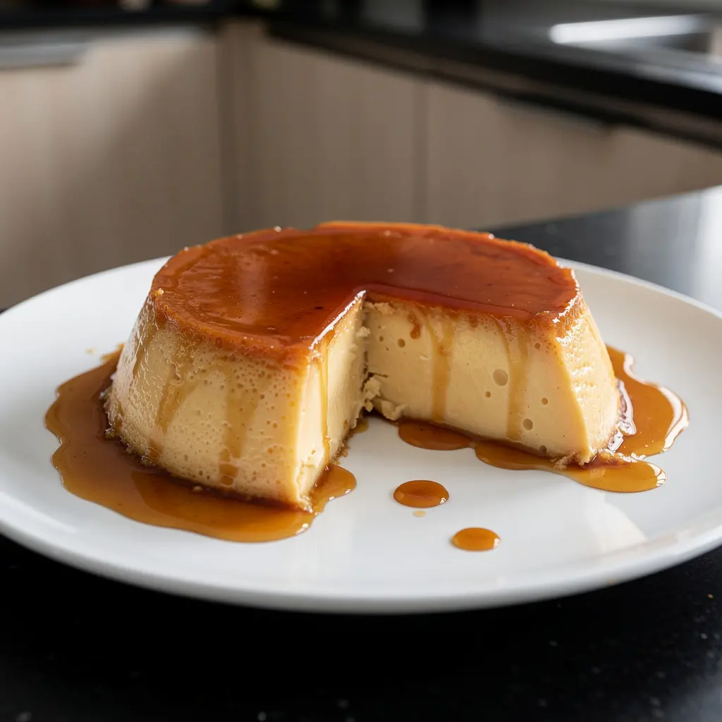 Flan meksykański z karmelem
