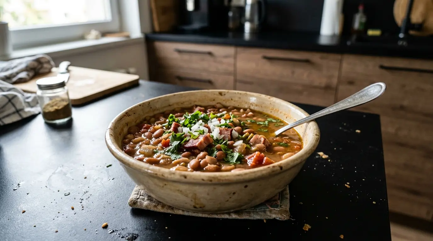 Frijoles charros – fasola kowbojska po meksykańsku z boczkiem