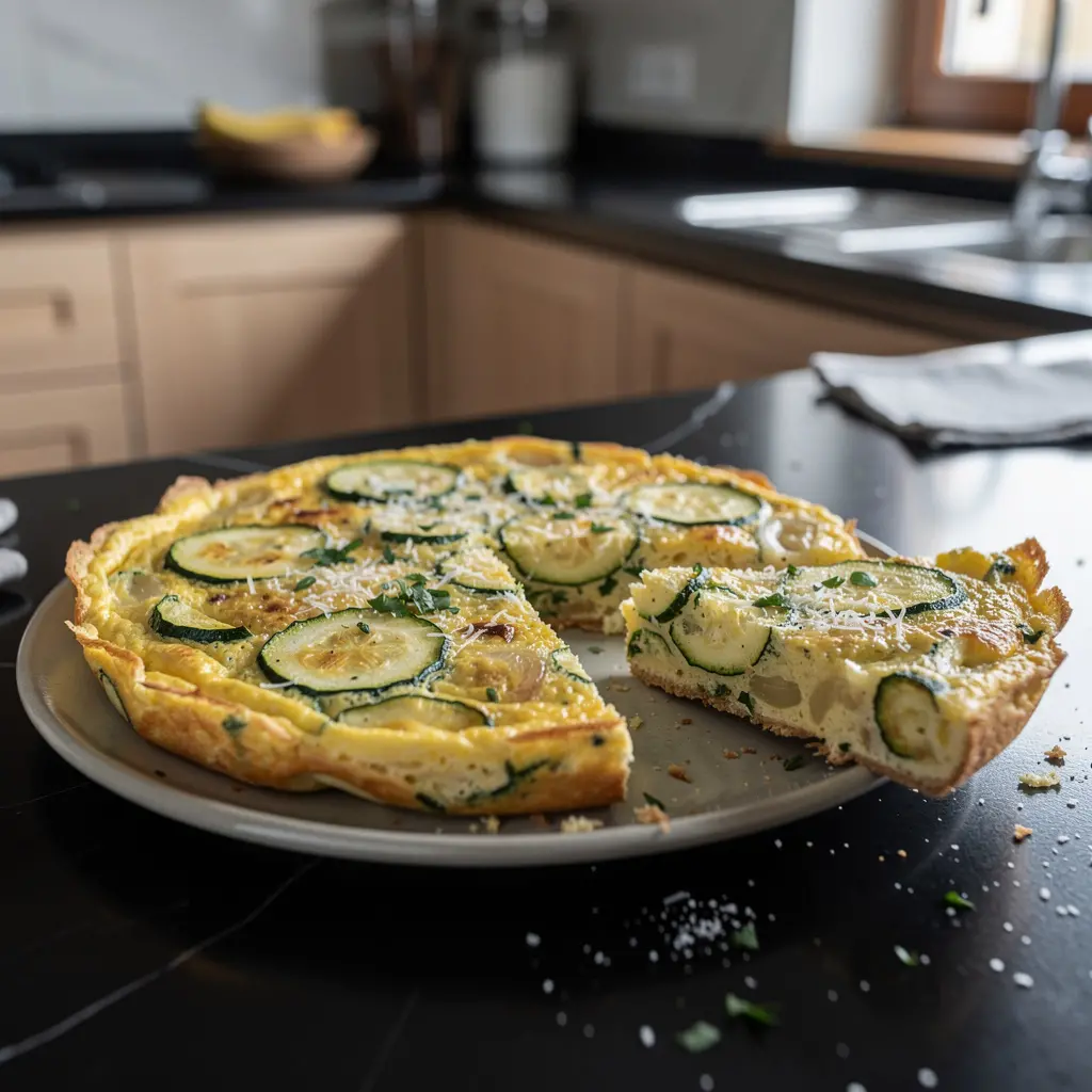 Zucchini and Parmesan Frittata