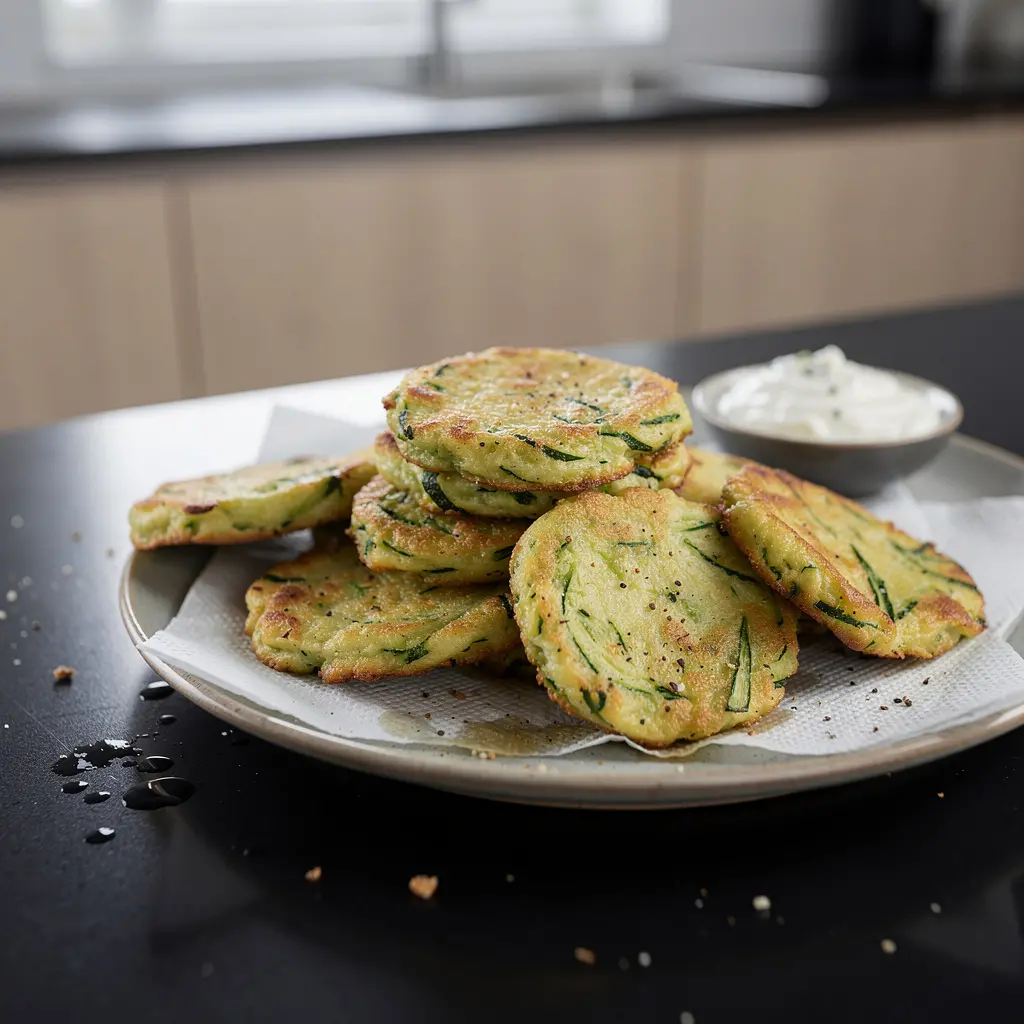 Frittelle di zucchine – włoskie placuszki z cukinii i parmezanu