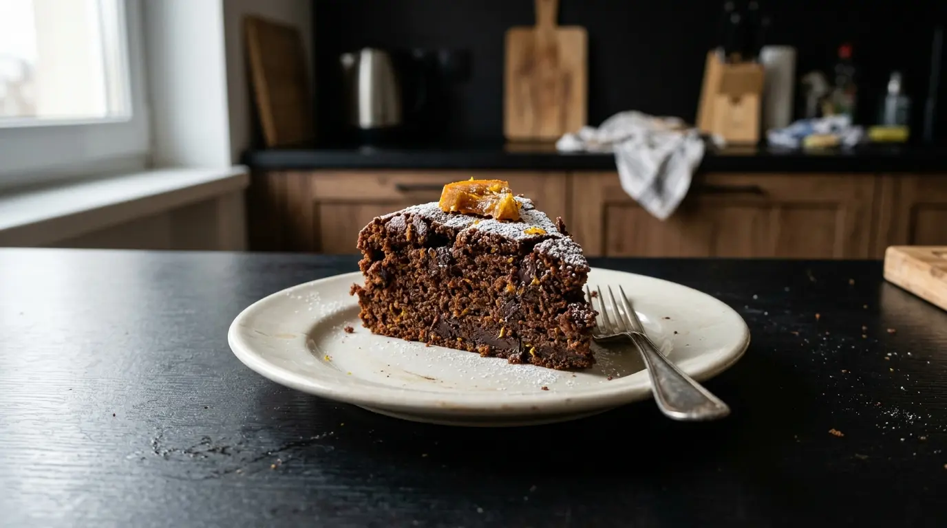 Gâteau au chocolat et orange – ciasto czekoladowo-pomarańczowe