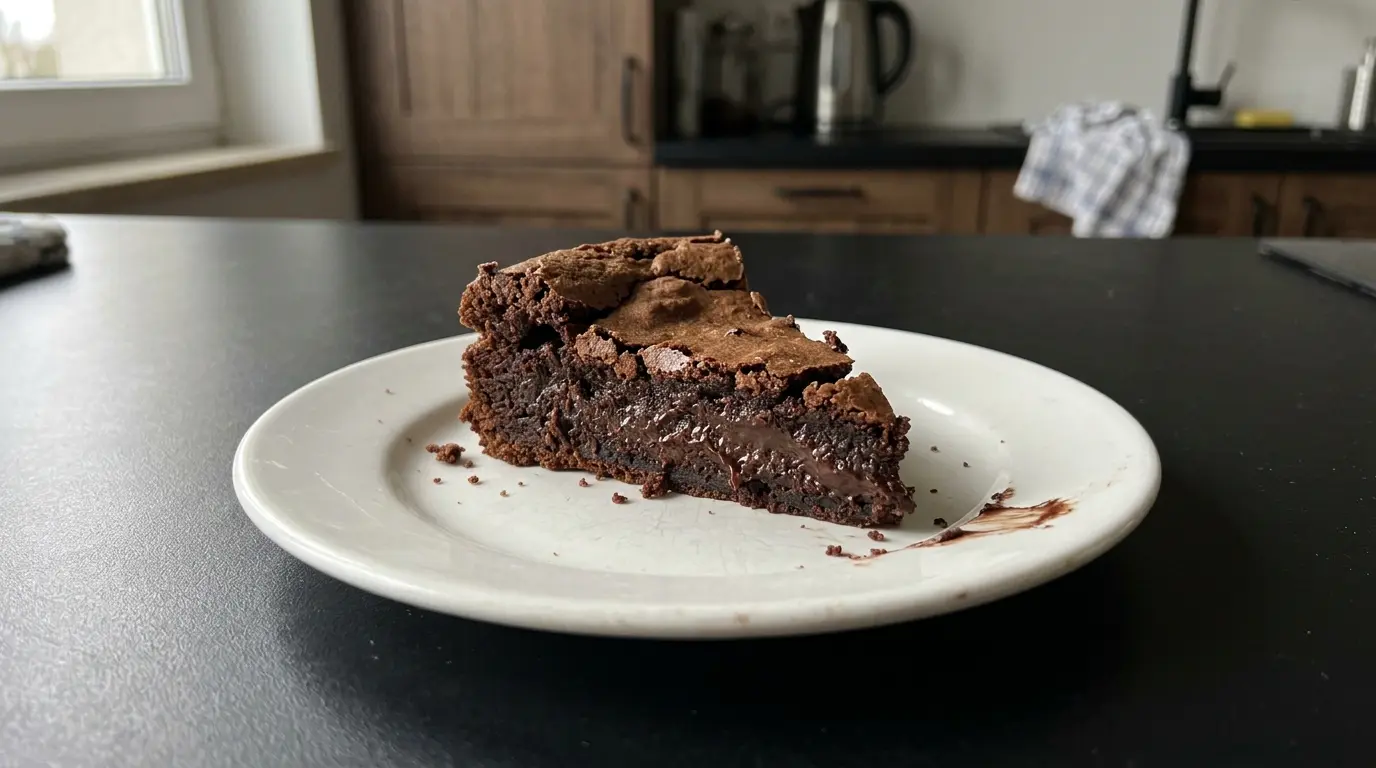 Gâteau au chocolat fondant – wilgotne francuskie ciasto czekoladowe