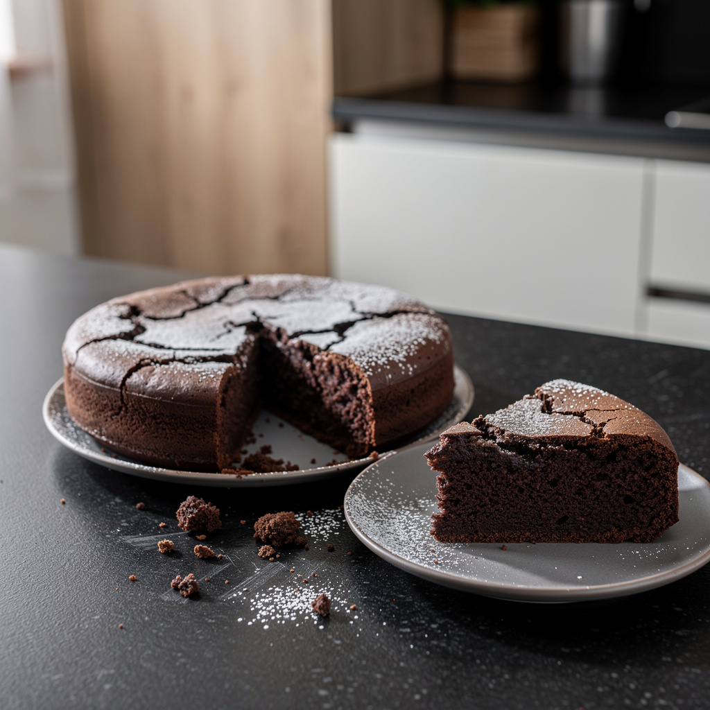 Gâteau au chocolat simple – proste francuskie ciasto czekoladowe
