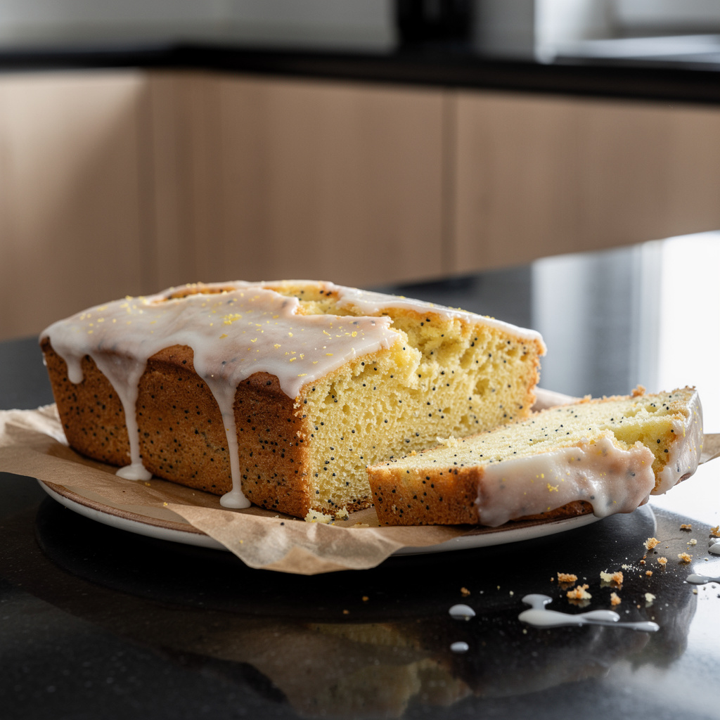 Gâteau au citron et graines de pavot – lemon poppy seed cake