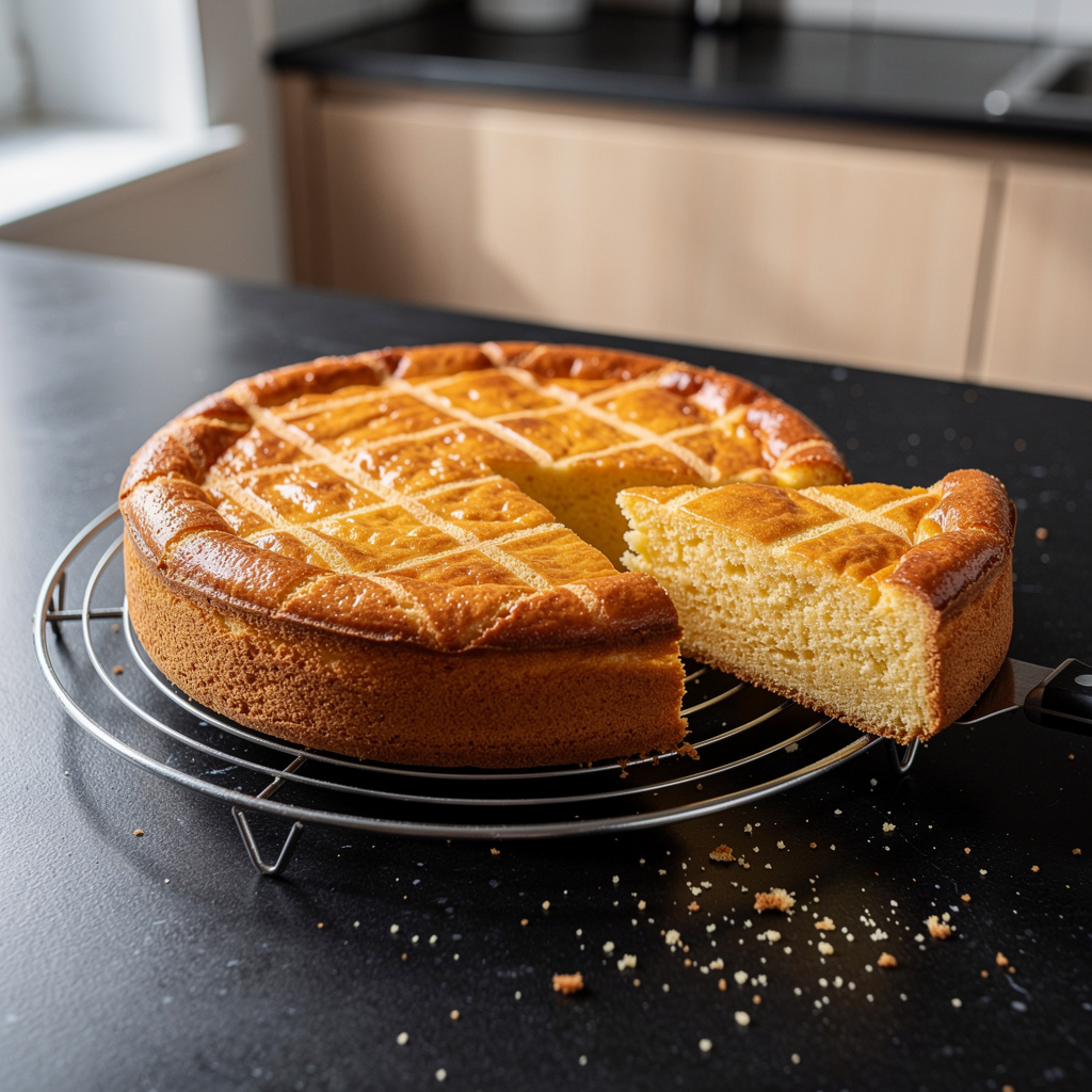 Gâteau breton – maślane ciasto z solą morską