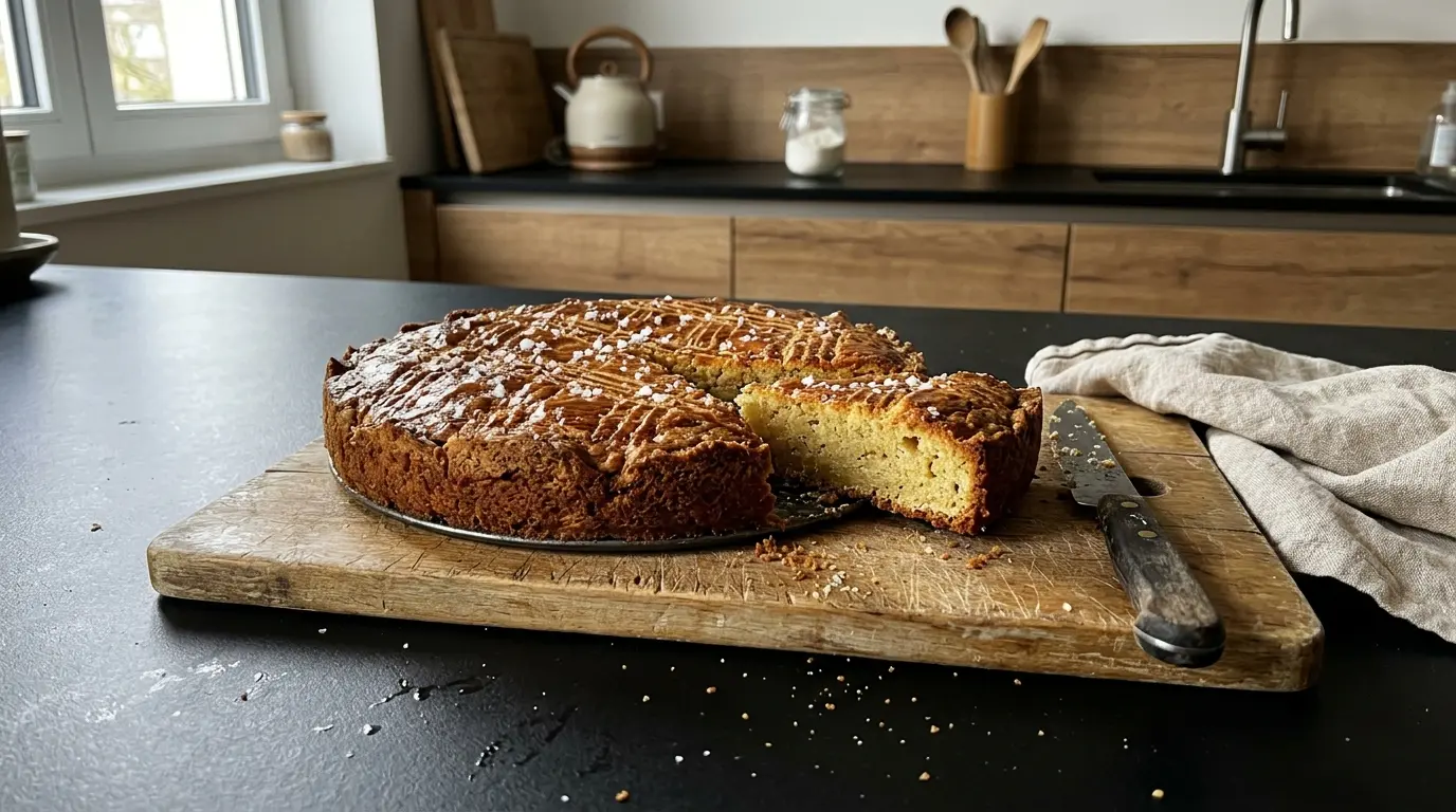 Gâteau breton – Butterkuchen mit Meersalz