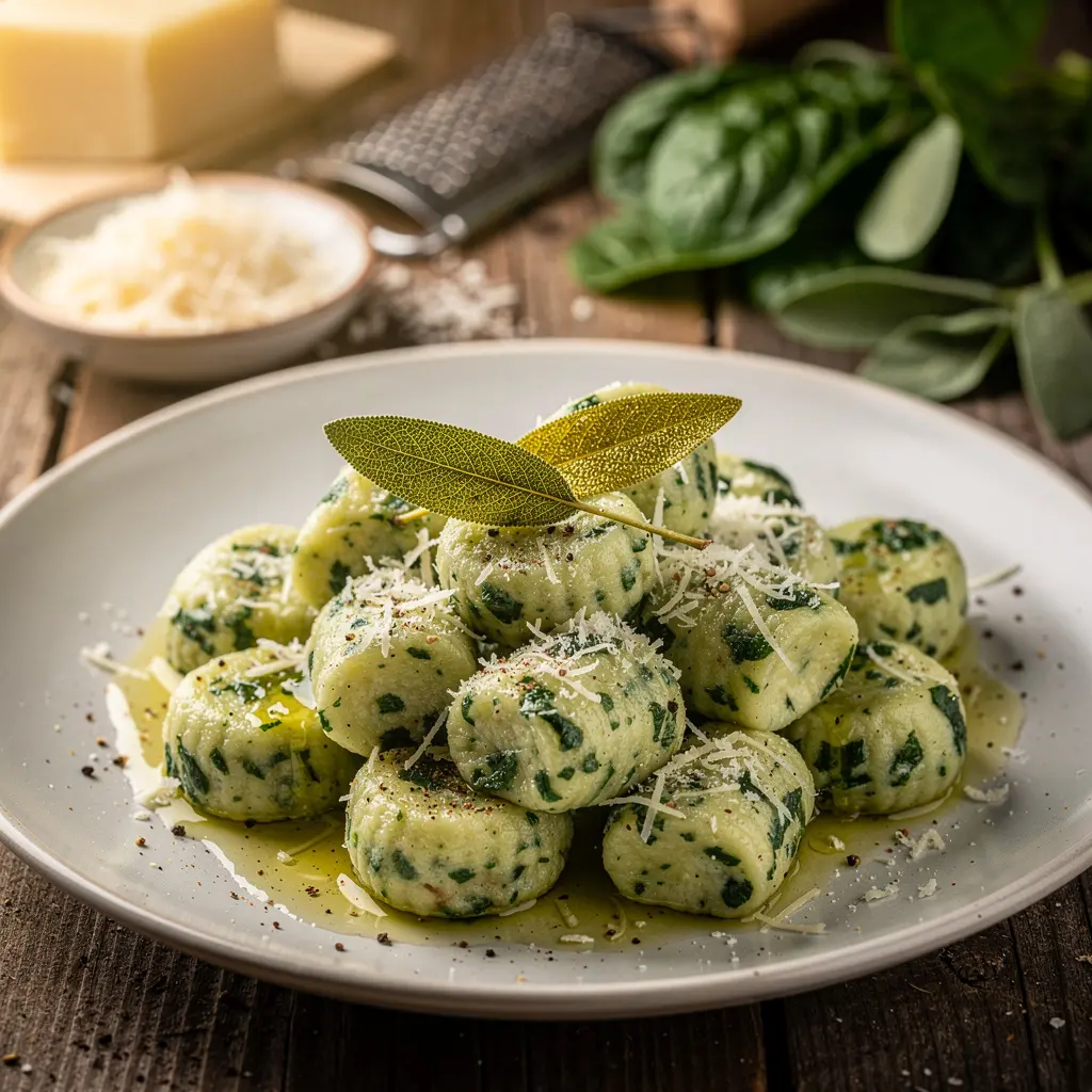 Gnocchi ricotta e spinaci – kluseczki z ricotty i szpinaku