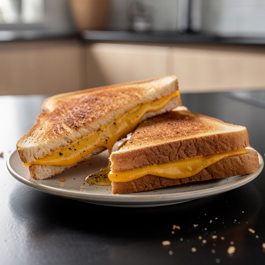 Grilled cheese – amerykańska kanapka z serem z patelni