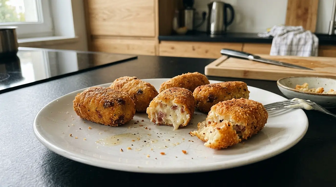 Croquetas españolas de jamón serrano