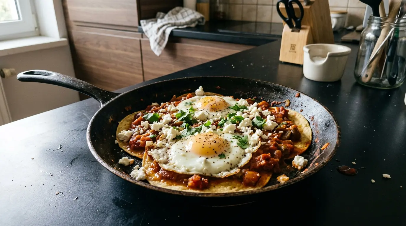 Huevos rancheros – Mexican-style eggs