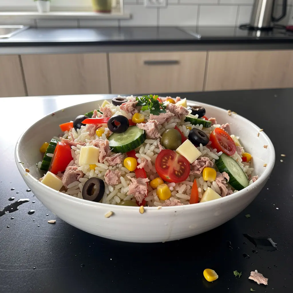 Insalata di riso – włoska sałatka ryżowa