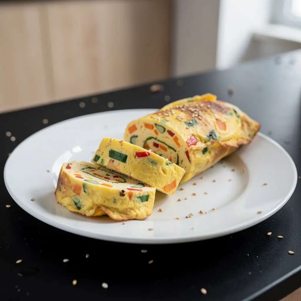 Jajeczne śniadanie po koreańsku – gyeran mari