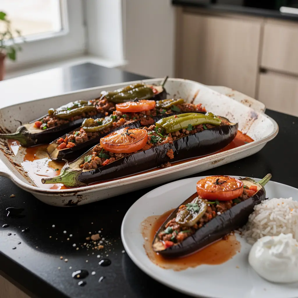 Karniyarik – bakłażan faszerowany mięsem mielonym