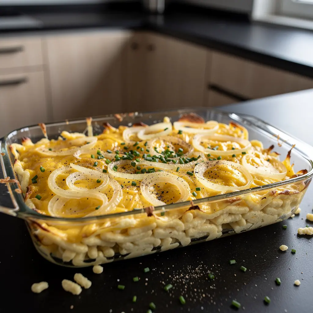 Spätzle al formaggio Allgäuer Käsespätzle