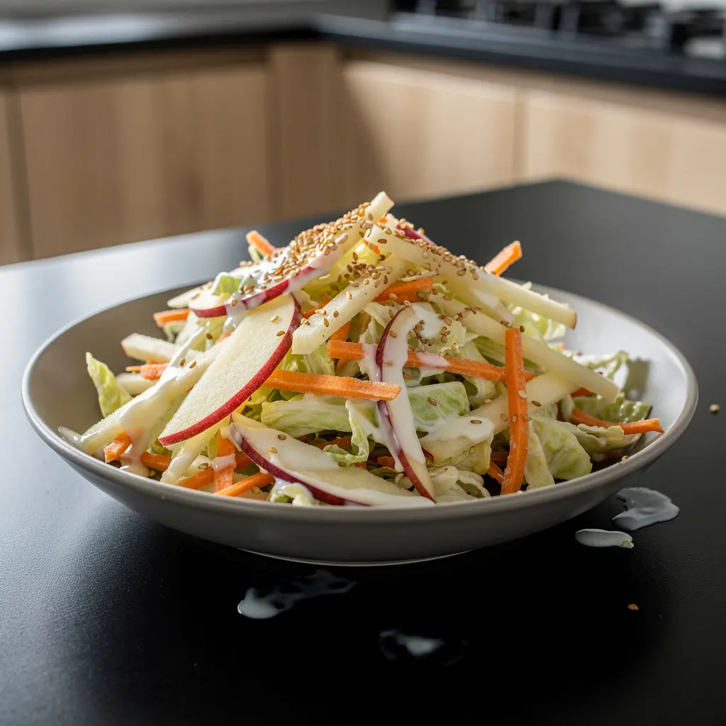 Korean Napa Cabbage and Apple Salad