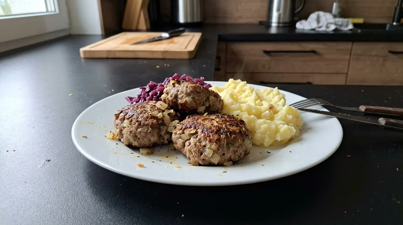 Kotlety mielone z cebulą i majerankiem