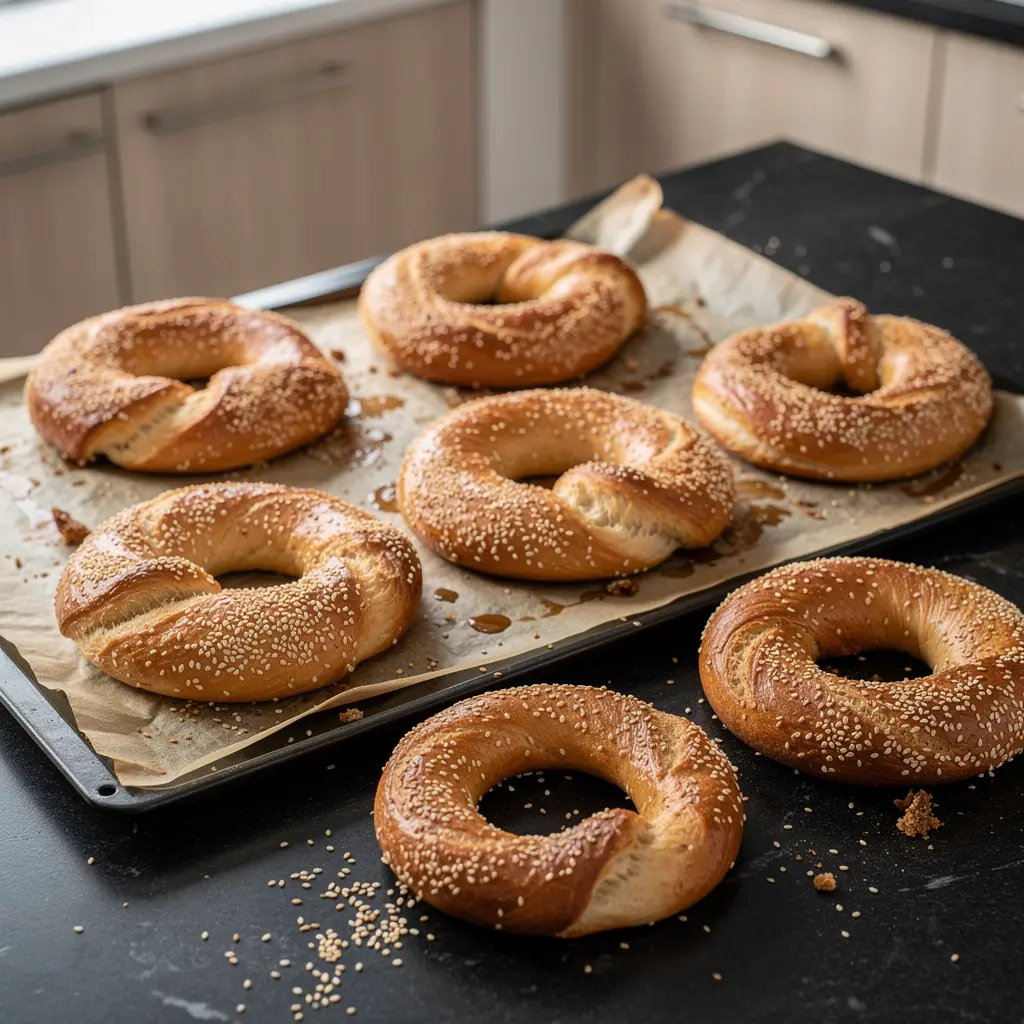 Koulouri – greckie obwarzanki sezamowe na śniadanie