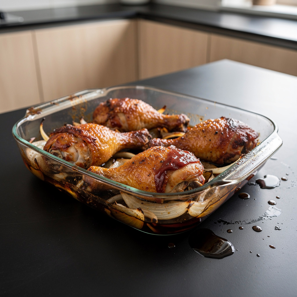 Kurczak po amerykańsku z colą z piekarnika