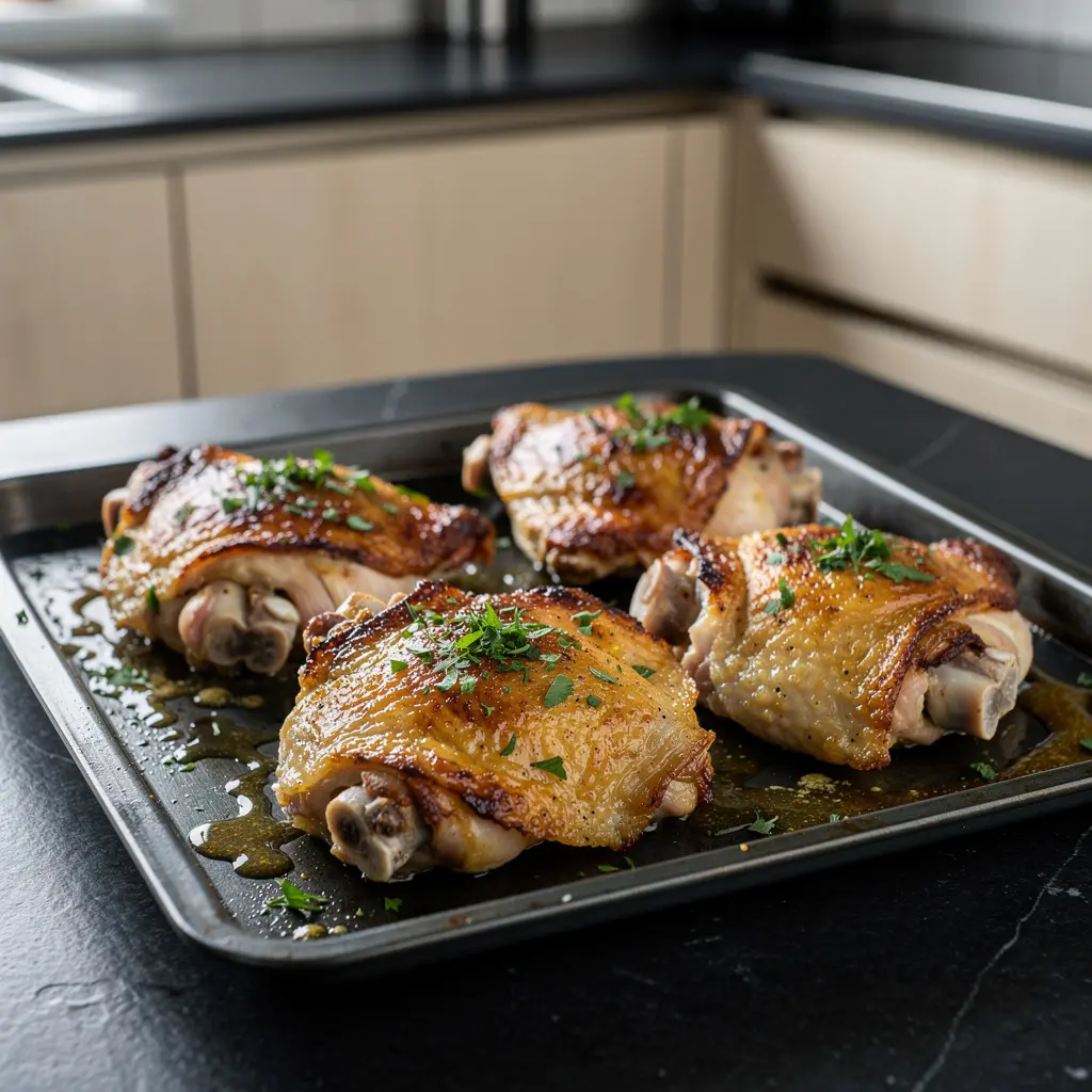 Kurczak po amerykańsku z miodowo-musztardową glazurą