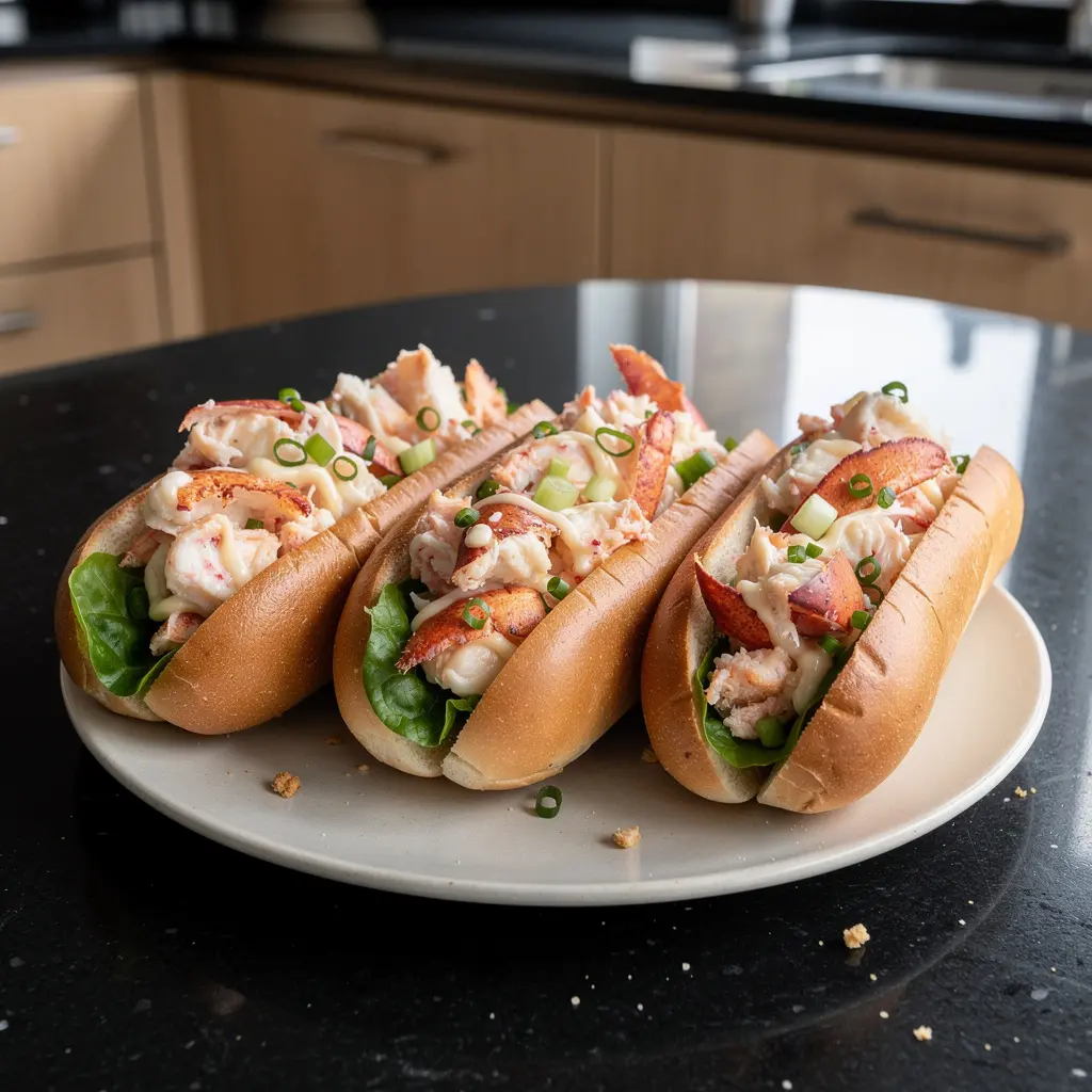 Lobster roll – sandwich au homard à la nouvelle-anglaise