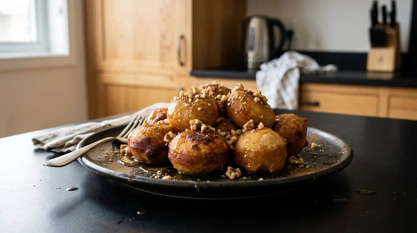 Loukoumades – greckie pączuszki z miodem