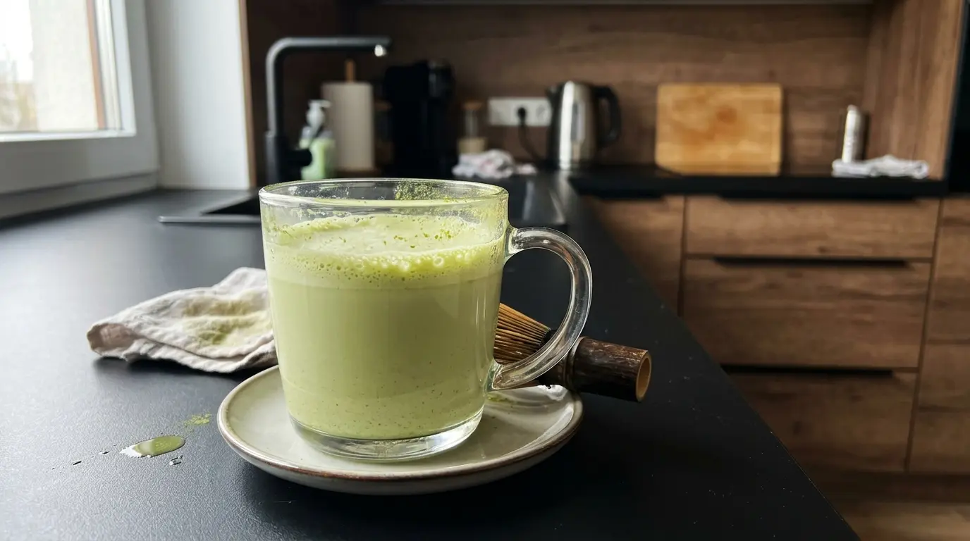 Matcha Latte with Plant Milk