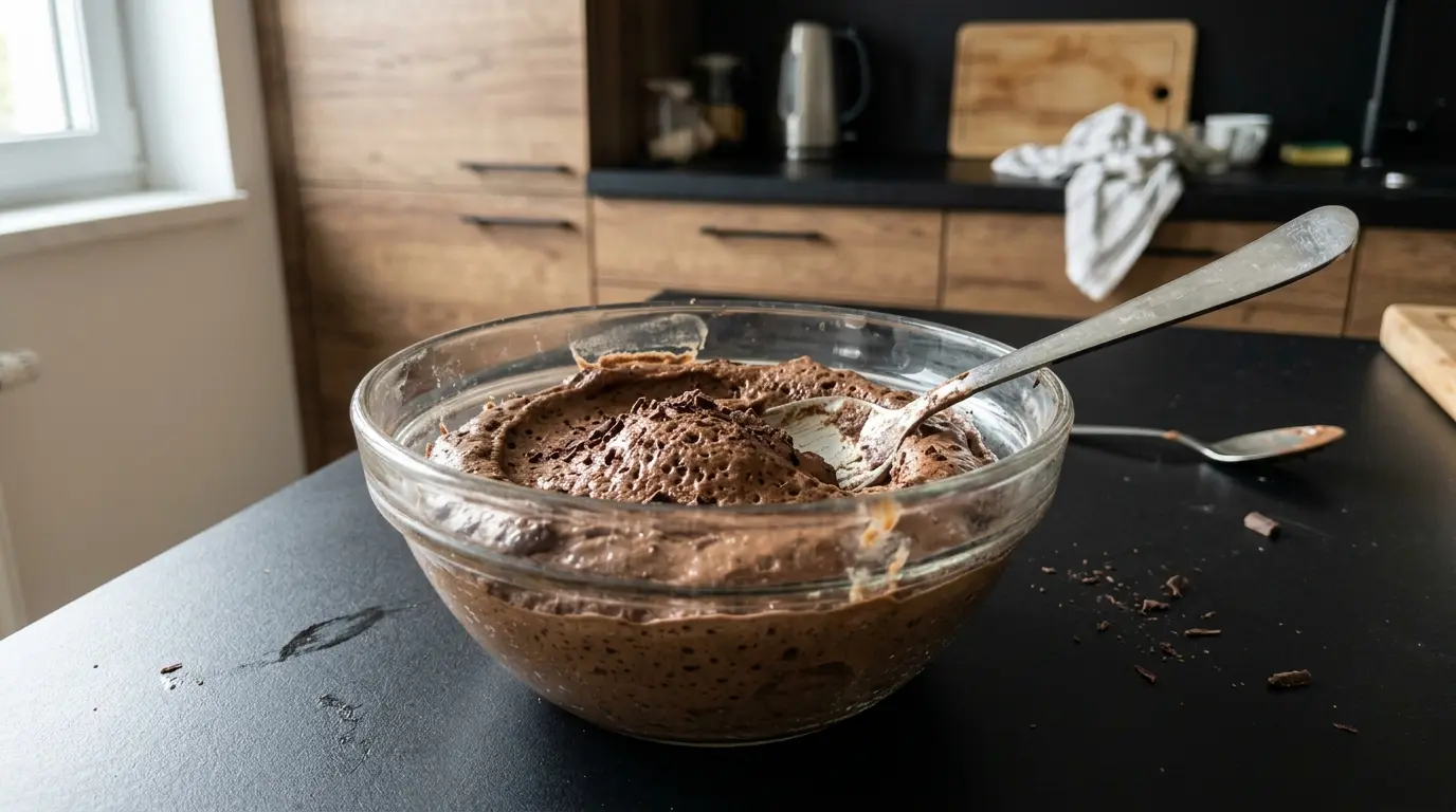 Mousse czekoladowy po francusku